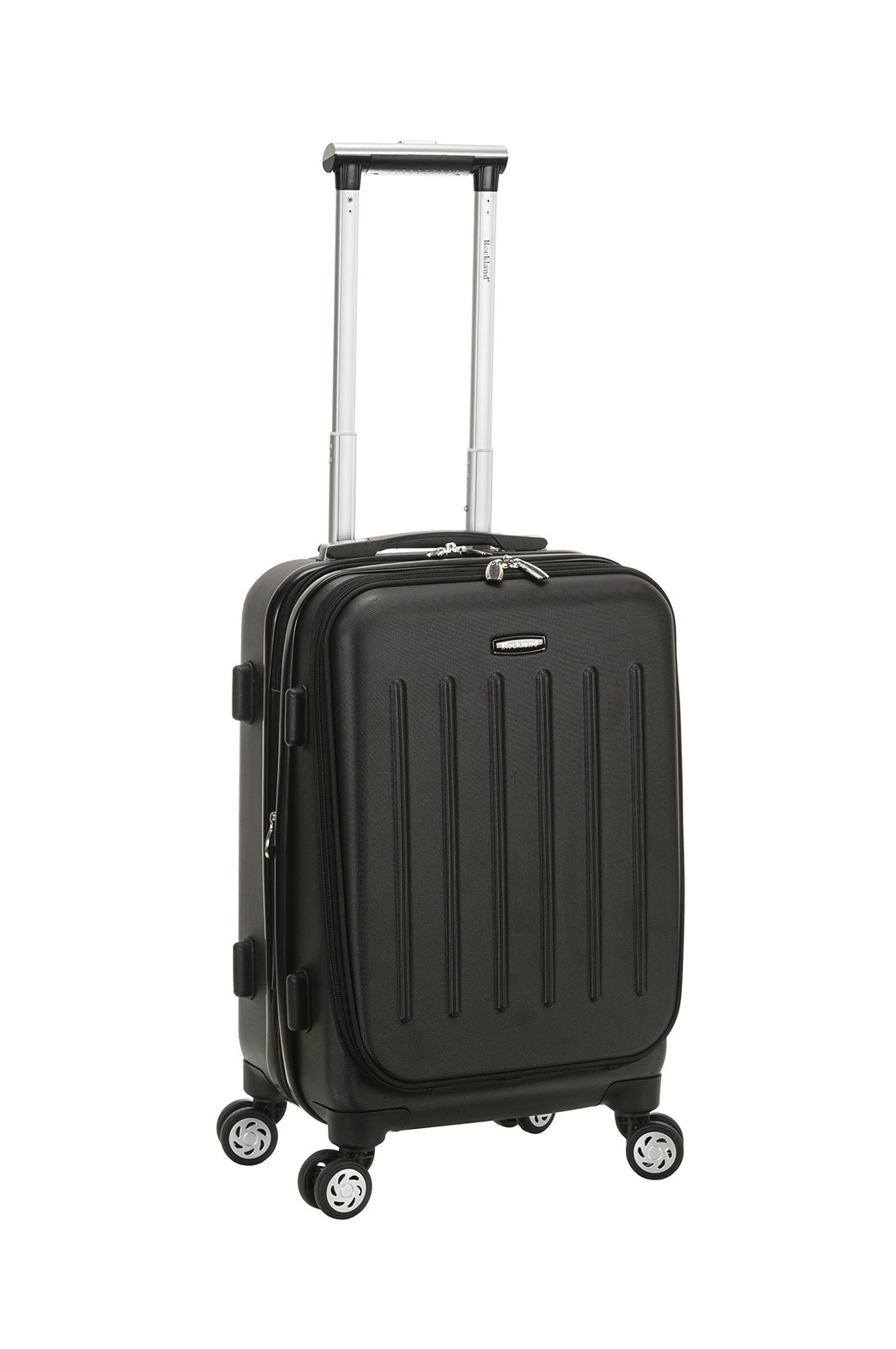 Titan Hardside Carry-On Spinner Luggage, Black, Carry-On 19-Inch (F2401-BLACK)