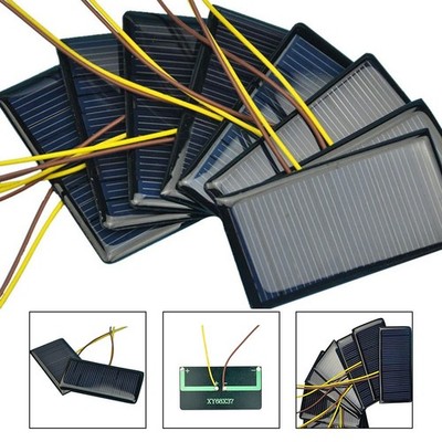 Nachhaltige Stromquelle 10er Pack Miniatur Solarzellen Ladegeräte für Zuhause