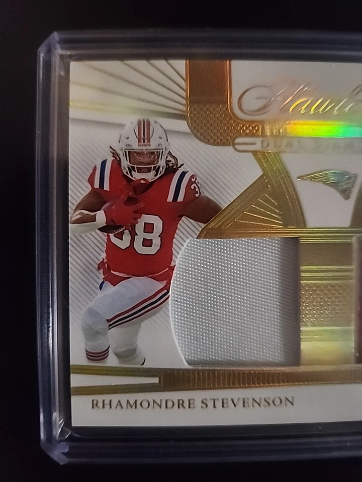 2024 Panini Flawless Dual Diamond Rhamondre Steveson Antonio Gibson 06/26 - Image 3 of 4