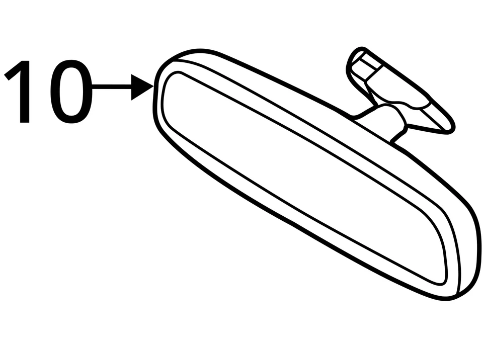 Espejo retrovisor 17 2018 19 20 21 22 Kia Forte sin telemática Foto 4 de 4