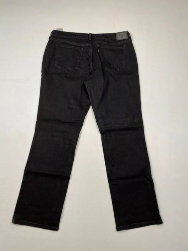 LEVI’S 505 STRAIGHT FIT Jeans - W33 L32 - Black - Great Condition - Women’s - Picture 4 of 4