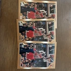 1998-99 Topps Basketball Michael Jordan (3) Card Lot Chicago Bulls