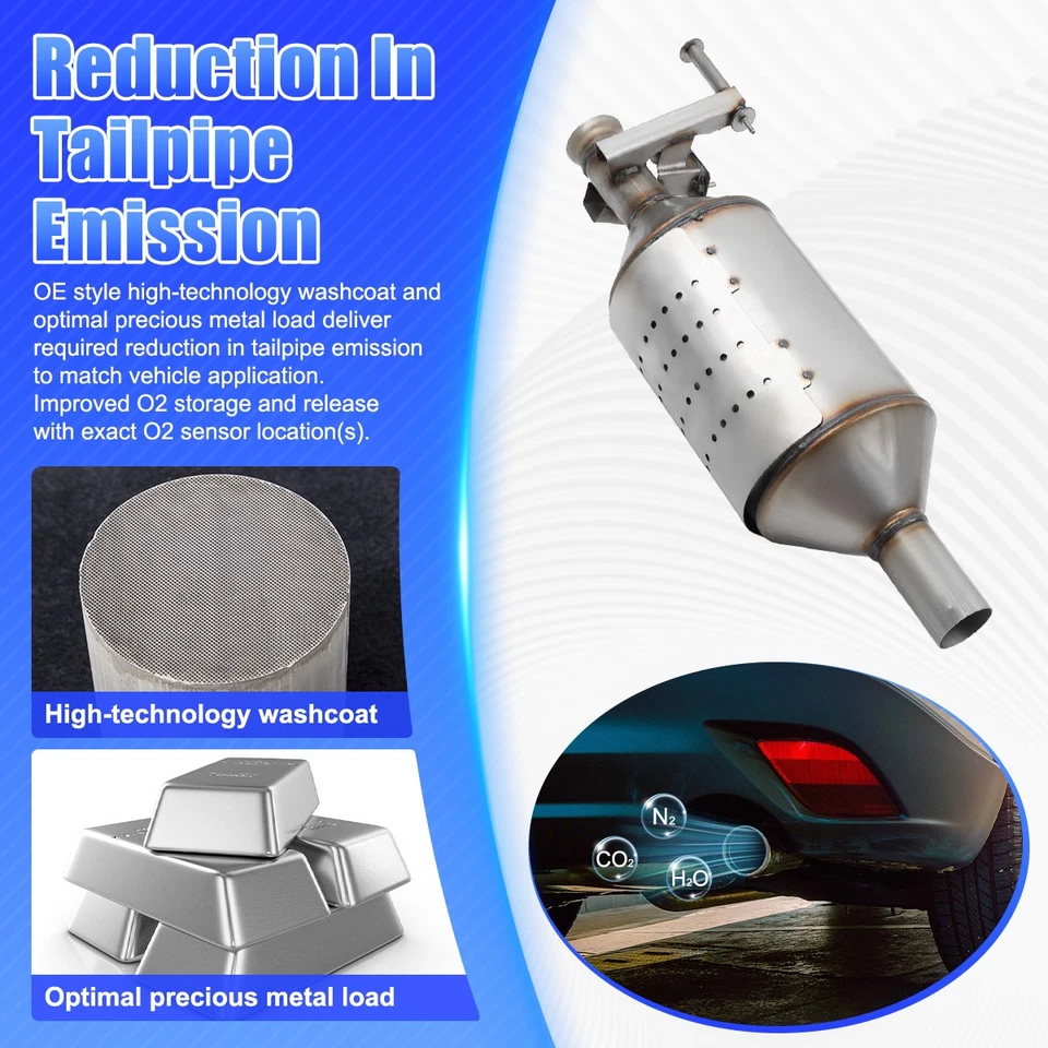 Genuine Diesel Particulate Filter Fit 2007-2009 Freightliner Sprinter 2500 3500 Foto 4 de 4