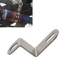 Motorcycle Universal Exhaust Pipe Fixed Clamp Bracket Z-Shaped Mounting
