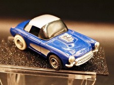 Aurora AFX JL Blu/Sil Corvette H/T NOS Body