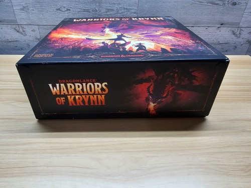 DRAGON LANCE WARRIORS OF KRYNN BOARD GAME - DUNGEONS & DRAGONS - Picture 2 of 17