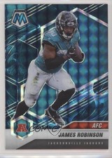 2021 Panini Mosaic Variations AFC Genesis Mosaic Prizm James Robinson #232 7rv