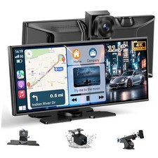 Carplay Screen for Car, Largest 11.5" Wireless Carplay  Android Auto black-P9