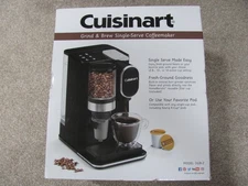 Cuisinart Single-Serve Grind and Brew - Black - DGB-2: Coffee Maker with Grinder