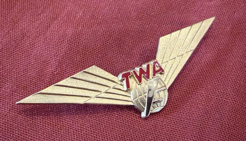 TWA Flight Engineer PFE Pilot Wings Trans World Airlines BLACKINTON 1/20 10K GF - Bild 3 von 5