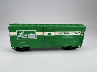 #ad Life Life #358 HO Scale Linde Union Carbide Box Car Good $7.01