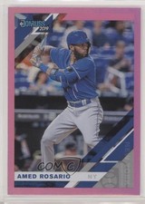 2019 Panini Donruss Holo Pink Amed Rosario #155 09wc