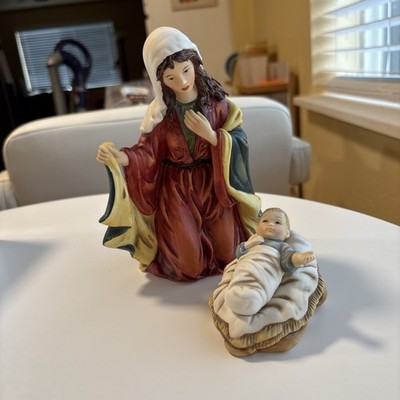 Mary and Child Only. Holy Family Christmas Around The World House Loyd Vintage