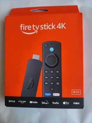 Amazon Fire TV Stick 4K 8 GB Wi-Fi 6 2nd Generation w/ Alexa Remote