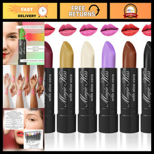 Color Changing Matte Lipstick Set - 6 Pieces, Aloe Vera Infused, USA Made, Aloha