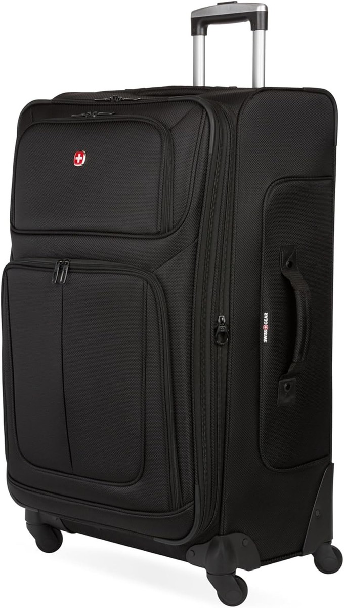 SwissGear Sion Softside Expandable Luggage, Checked-Large 29-Inch