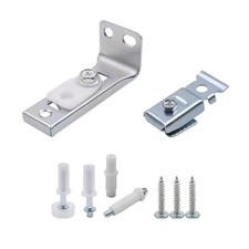 Complete Bifold Door Hardware Replacement Kit for 1-1 3/8 Inch Thick Doors
