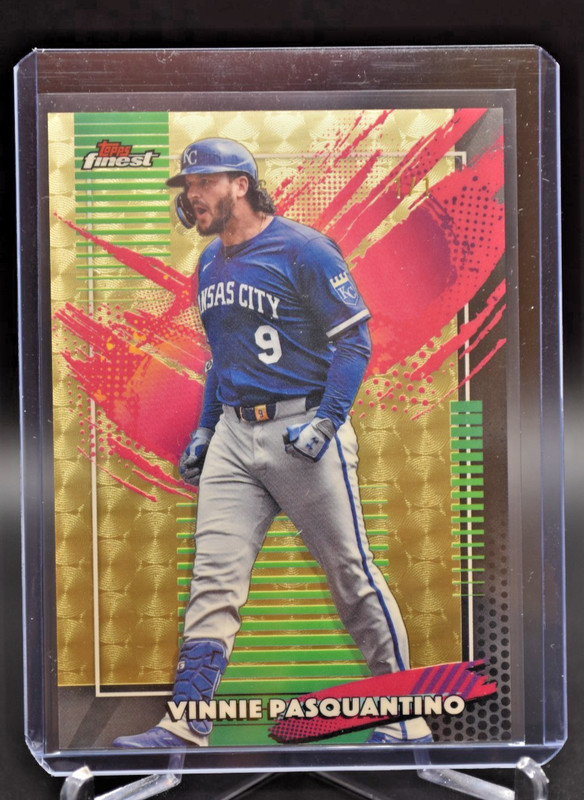 2026 Topps Finest Vinnie Pasquantino Rare SUPERFRACTOR 1/1 #244 - Royals