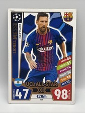 2017-18 Topps UEFA Champions Match Attax - UCL All-Star XI Lionel Messi 439