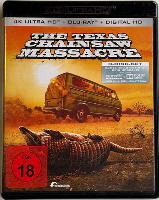 The Texas Chainsaw Massacre | Blu-ray + 4K Ultra HD | Audio DE/EN | Zone B