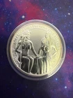 2021 Germania Mint 5 Mark Allegories Austria & Germania BU 1 oz 999 Silver