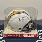 Philip Rivers San Diego Chargers Autographed Mini Helmet Global Authentics COA