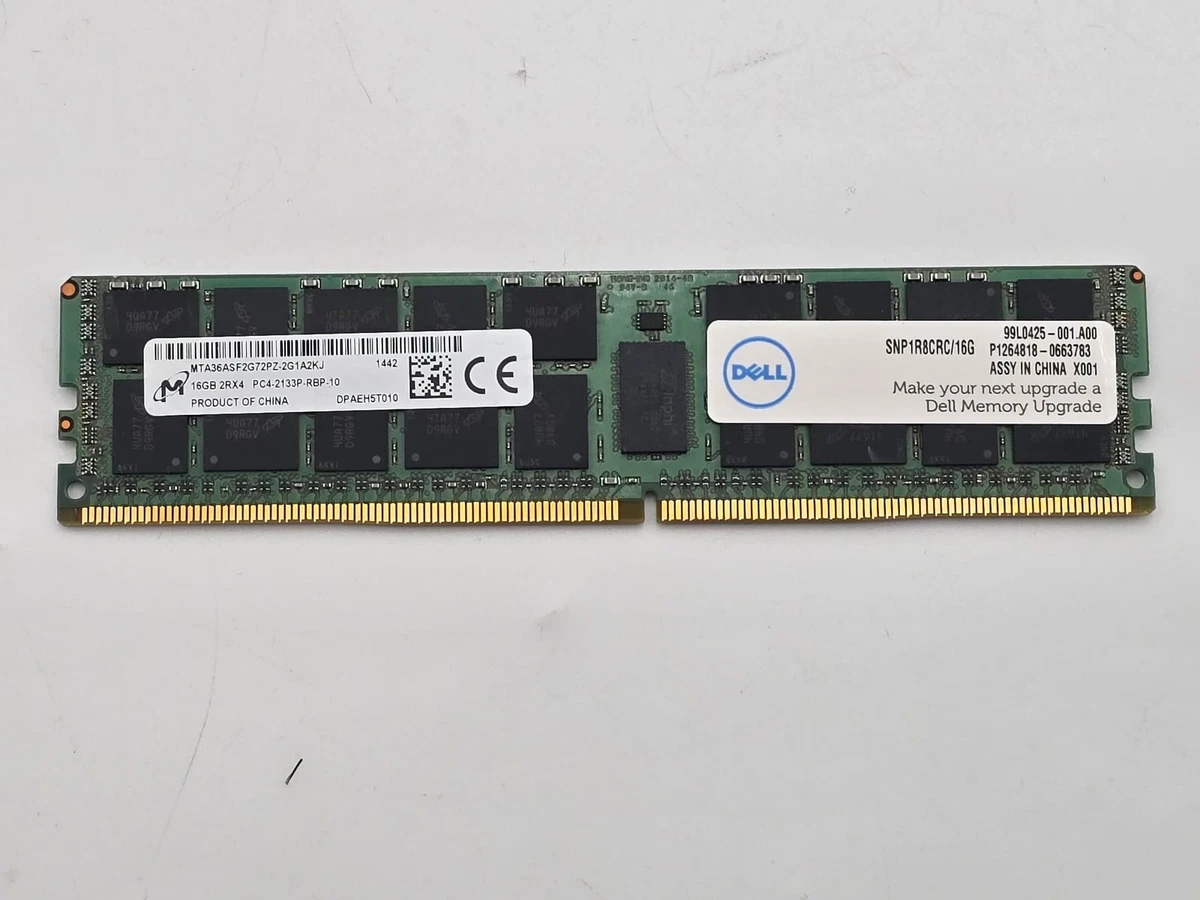 PC4-17000 (DDR4-2133) Bus Speed RDIMM DDR4 SDRAM Memory (RAM) for