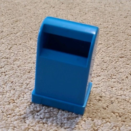 Fisher-Price Little People Blue Mailbox Vintage Toy Accessory 1963-1996