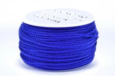Electric Blue - Micro Cord 1.18mm 125ft Nylon Rope Spool - Made in the USA