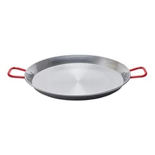 9.5-inch Carbon Steel Paella Pan, 24cm