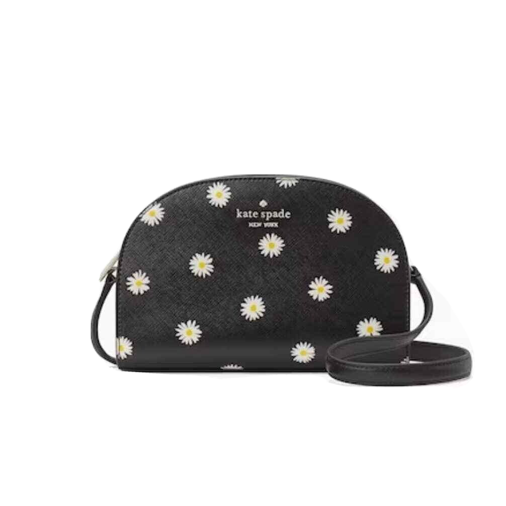 Kate Spade Perry Daisy Blooms Printed Floral Dome Crossbody Bag