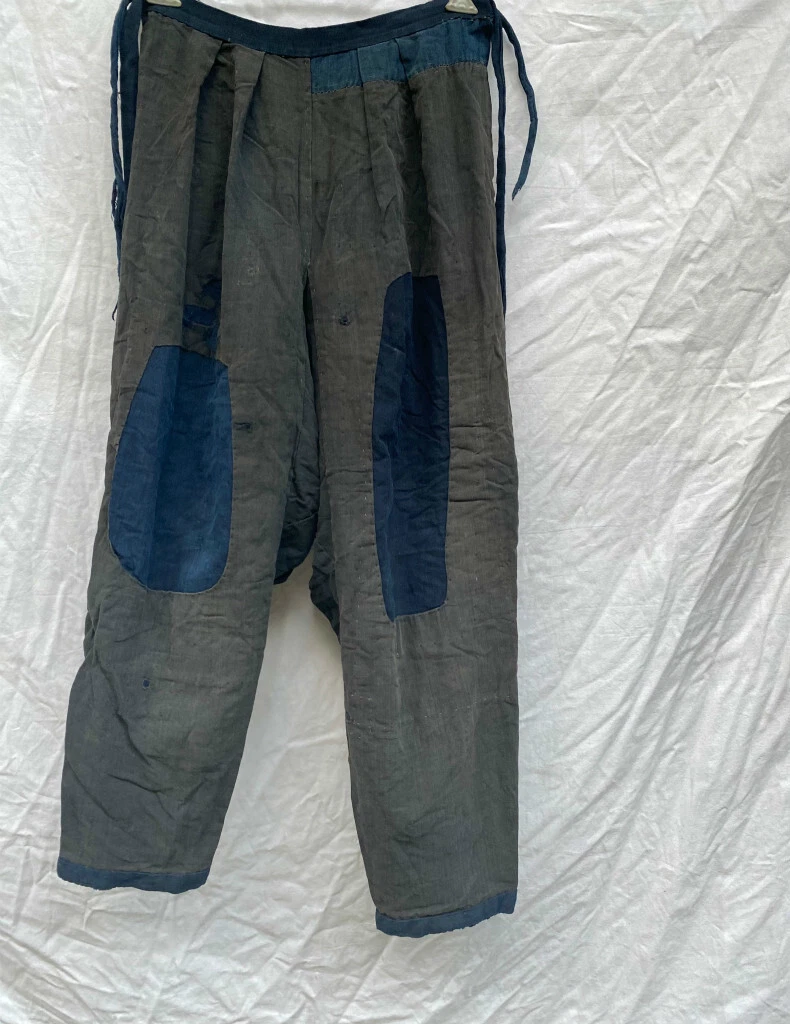 Japanese 1930-50's Vintage Cotton Monpe Noragi Pants Men Used from Japan |  eBay