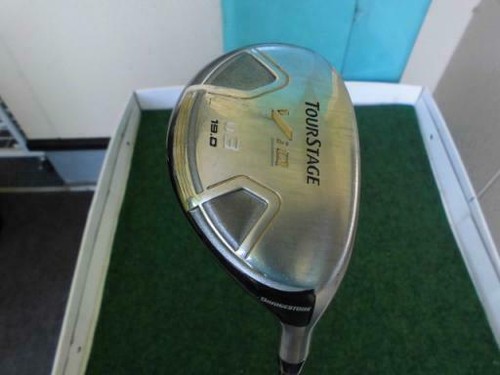 BRIDGESTONE Tour Stage V-iQ 2008 U3 S-Flex Utility Hybrid Golf Clubs