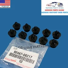 GENUINE TOYOTA LEXUS FJ CRUISER GX470 RADIATOR COVER CLIPS SET 10 X 90467-08217