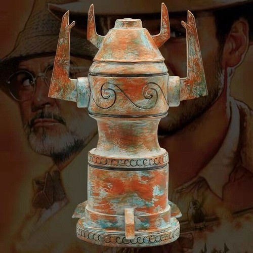 Replica Raiders of the Lost Ark Indiana Jones idol Cosplay Prop Resin Ornament - Picture 2 of 5
