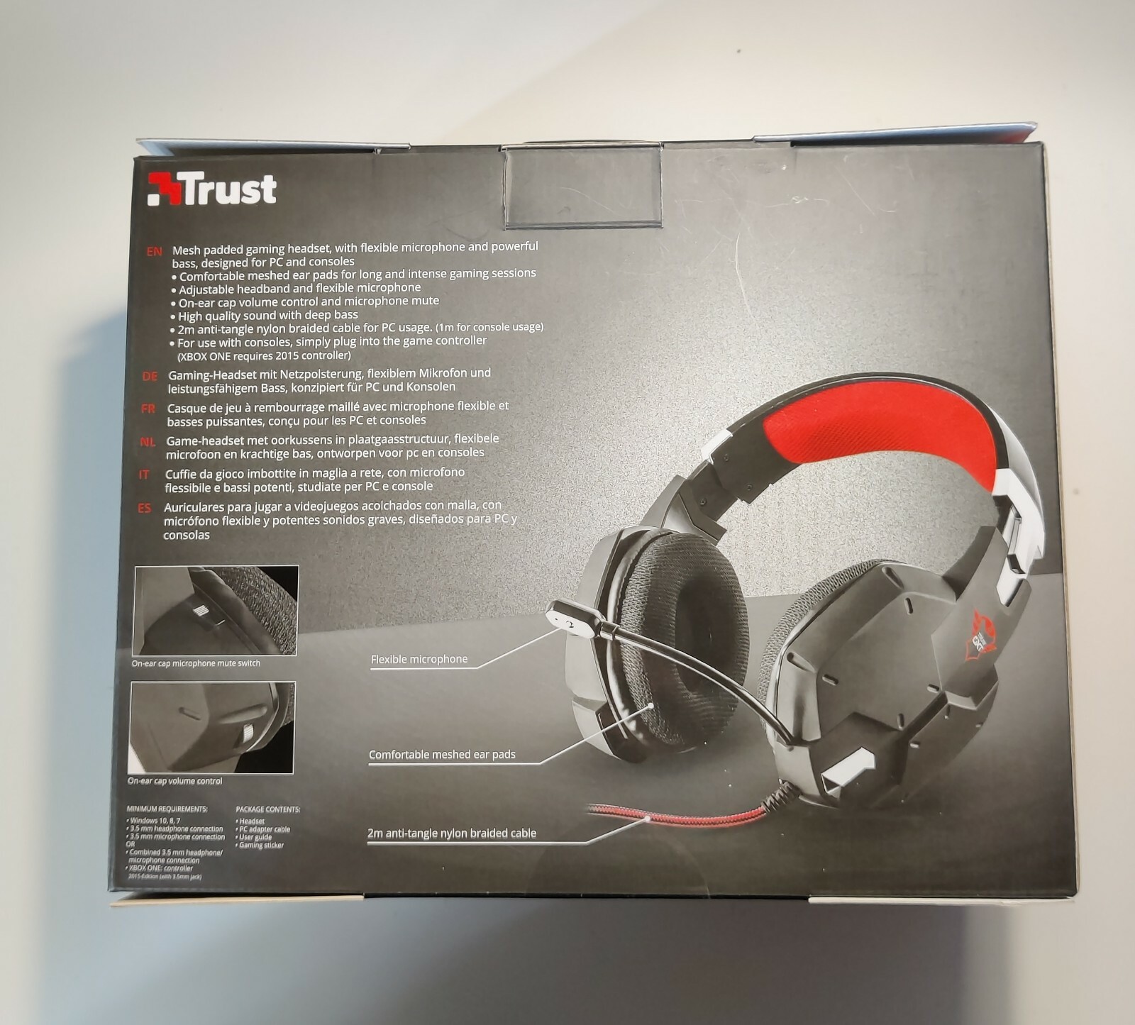 Trust GXT 310 Radius Cuffie Sovrauricolari - Nere | Acquisti Online su eBay
