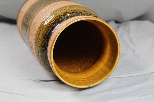 BAY Keramik Bodenvase - Vase Grün Beige - 40 cm. - Modell 660 - ca. 2,1 Kg. /H - Bild 5 von 7