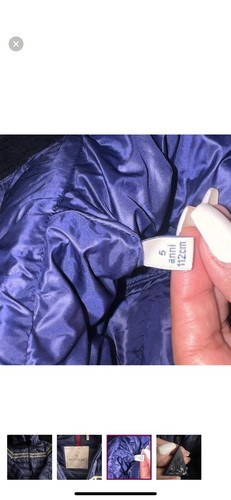 Moncler Boys Puffer Coat-Size 5T - Picture 3 of 4