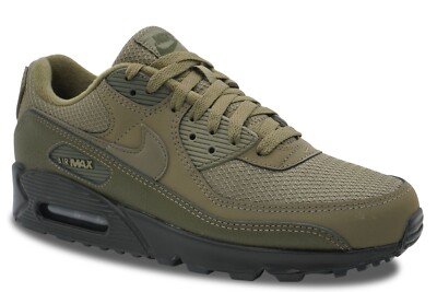 Nike Air Max 90 Reflective Swoosh Medium Olive Sneakers Retro