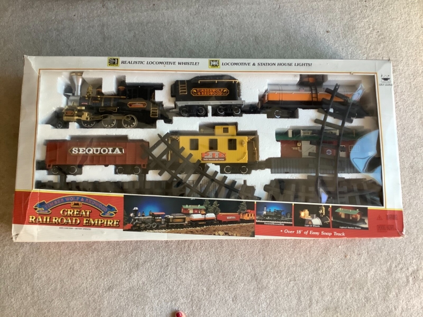 Nuovo Bright G Scale modello Train No. 190 Timberwolf & rossowood Loco & autos Spedizione gratuita per tutti gli ordini Nuovo Bright G Scale modello modello modello Train No. 190 Timberwolf & rossowood Loco & autos autorizzazione