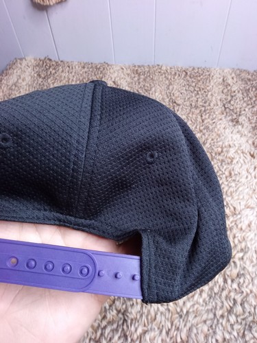 Gorra deportiva ACU Abilene Christian University Texas Snapback negra bordada - Imagen 4 de 7