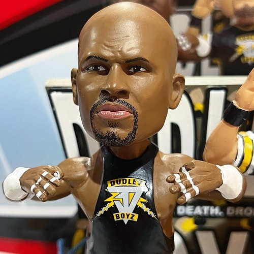 THE DUDLEY BOYZ WWE Tag Team "Get The Tables" Dudley Death Drop Bobblehead - Picture 4 of 13