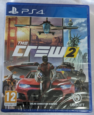 The Crew 2 PS4 Neu Sealed UK PAL Version Sony PlayStation 4 {Nur Online Spiel)