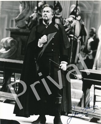 Foto Autogramm James Morris handsigniert 100% original Oper M1.10