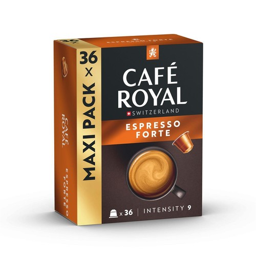 Café Royal Espresso Forte 36 capsule (61,44 EUR/kg) - Foto 3 di 4