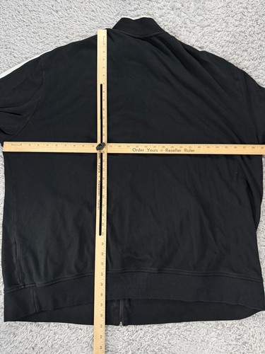 Polo Ralph Lauren Track Suit Mens 2XLT Black Striped Pockets Zip Up Sweatsuit - Picture 10 of 16