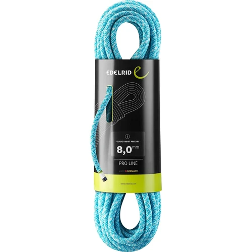 Edelrid - Guide Assist Pro Dry 8mm 30m Abseilleine Seil Reepschnur Sicherheit