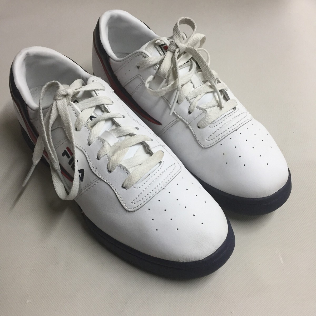 Fila Mens Original Fitness 11F16LT-150 White Running Shoes