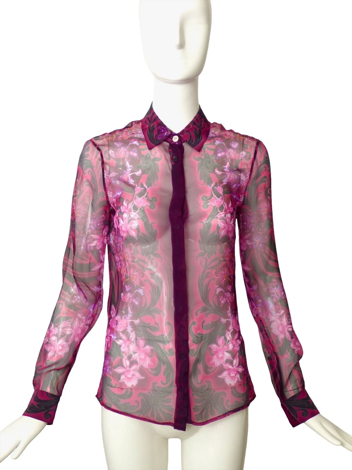 Versace Floral Tops for Women