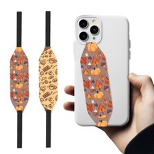 Universal Phone Grip Straps for Secure Handling Reversible